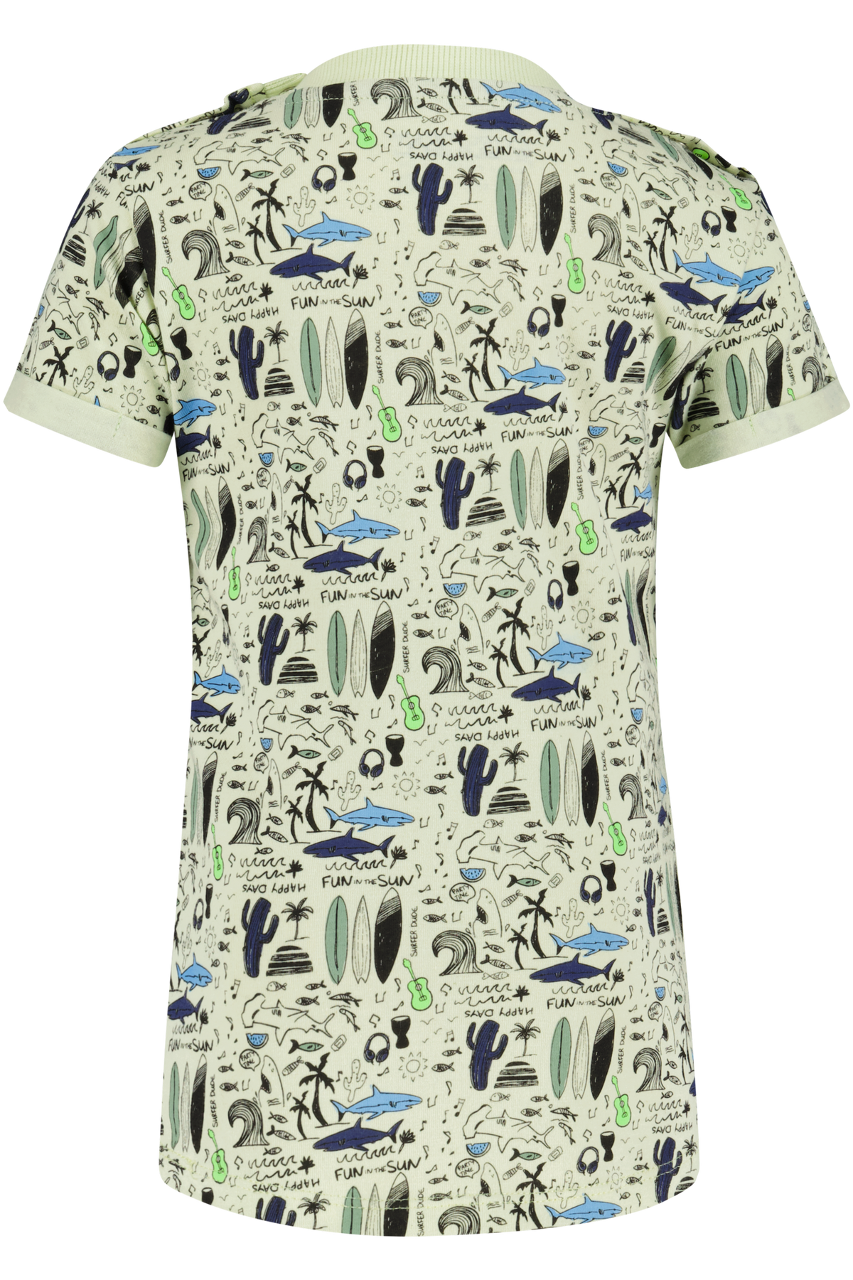 4President T-shirt - Surf AOP — detailfoto 2