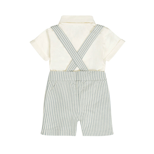 Dirkje Blue Polo Set — detailfoto 2