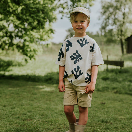 Koko Noko T-shirt, loose fit Off white — detailfoto 2