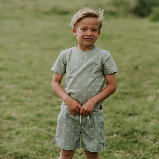 Koko Noko T-shirt Sage — detailfoto 2