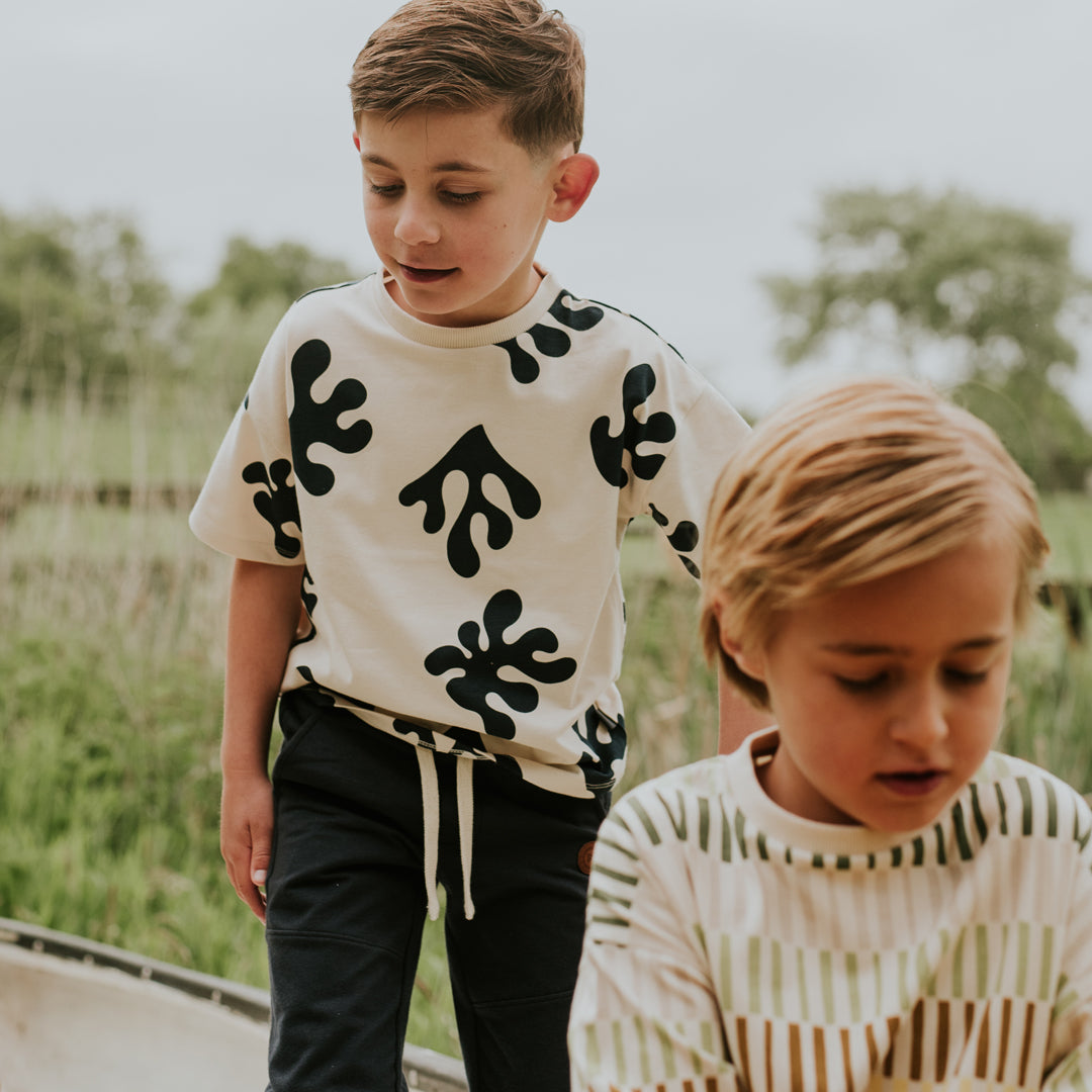 Koko Noko T-shirt, loose fit Off white — detailfoto 4