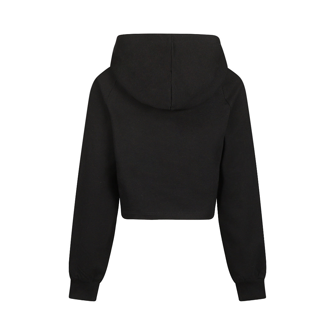 No Way Monday Meisjes Hoodie - Black — detailfoto 2