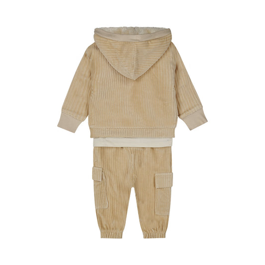Dirkje Jongens Babyset - Zand