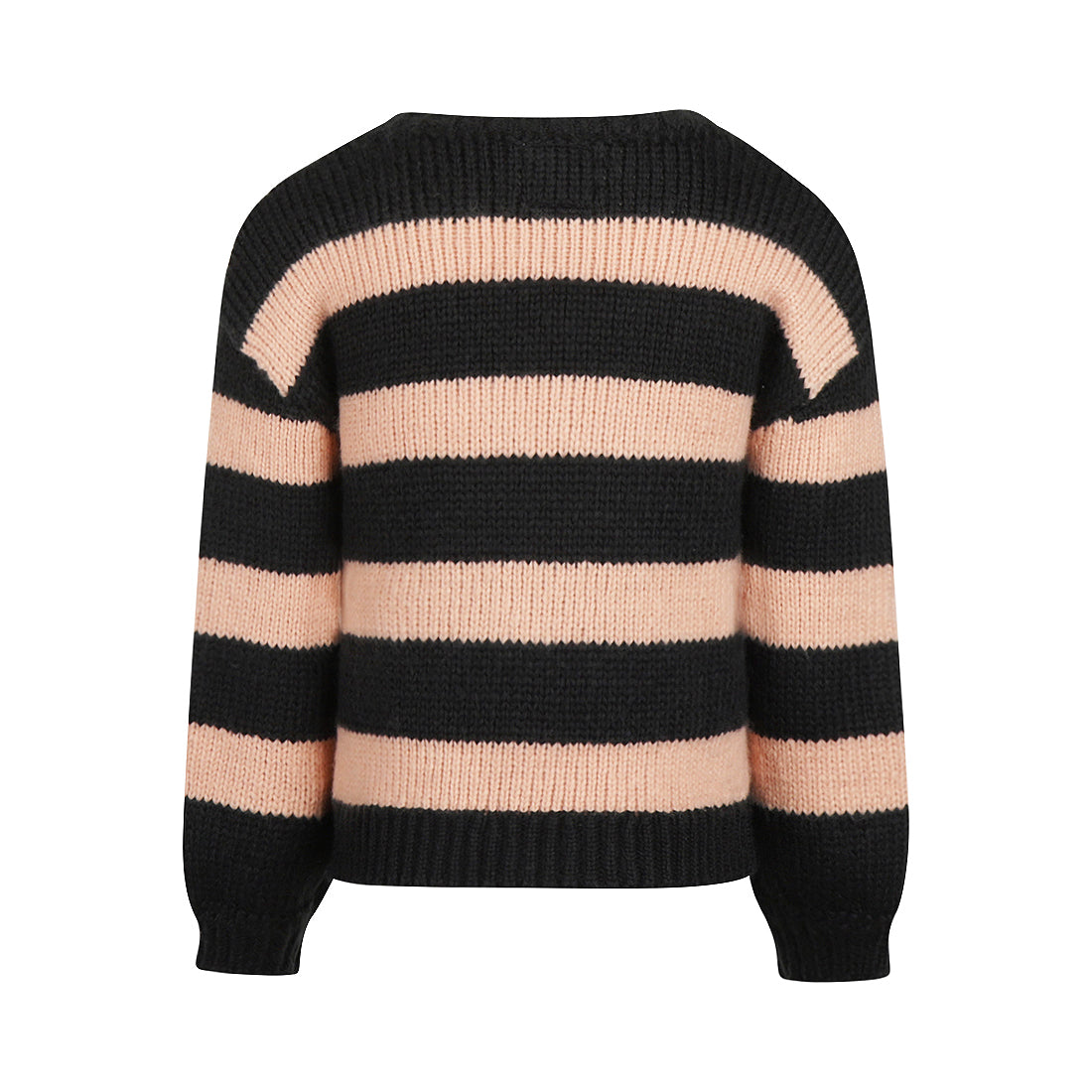 Koko Noko Meisjes Gestreepte trui - Dusty pink