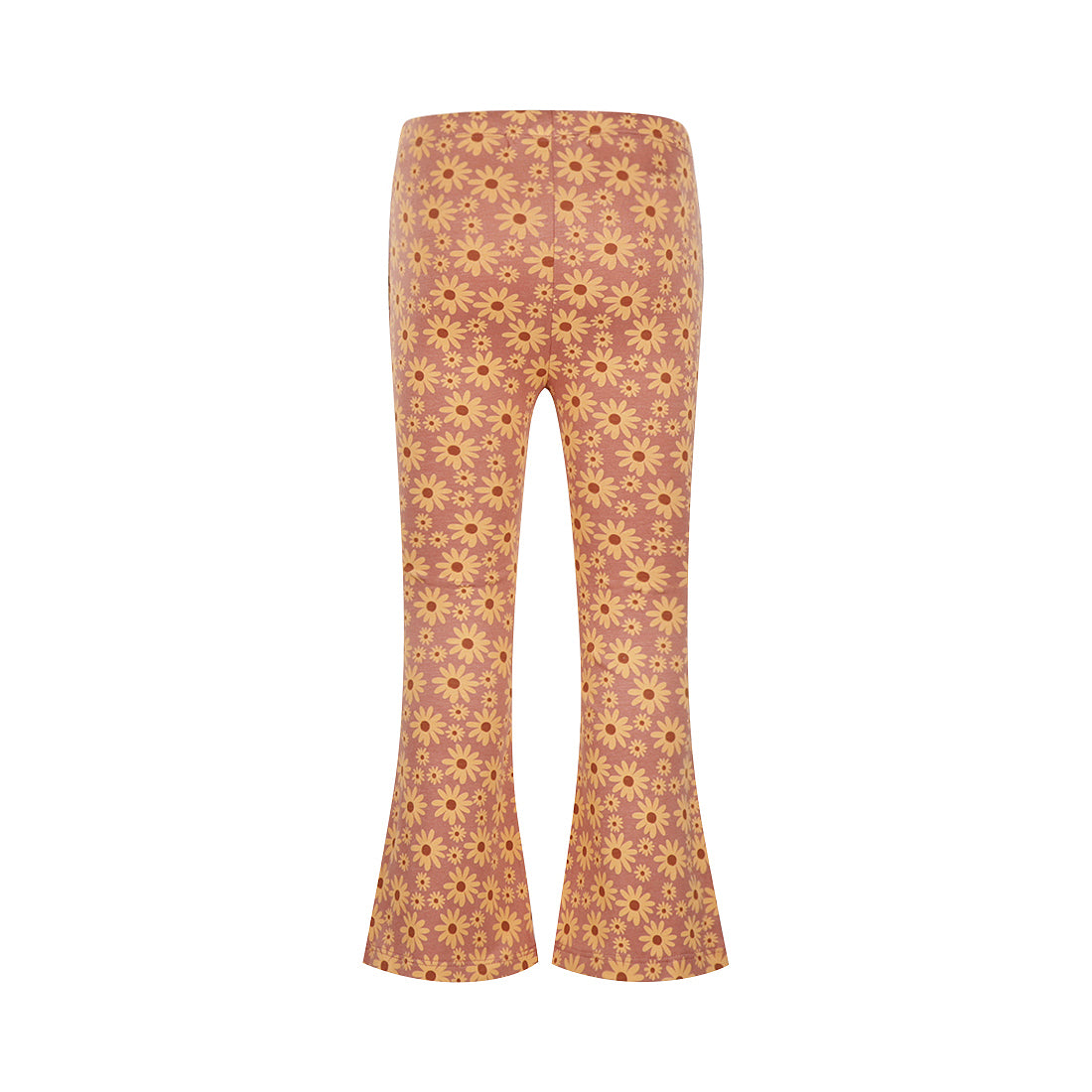 Koko Noko Meisjes Flared legging - Dark old pink