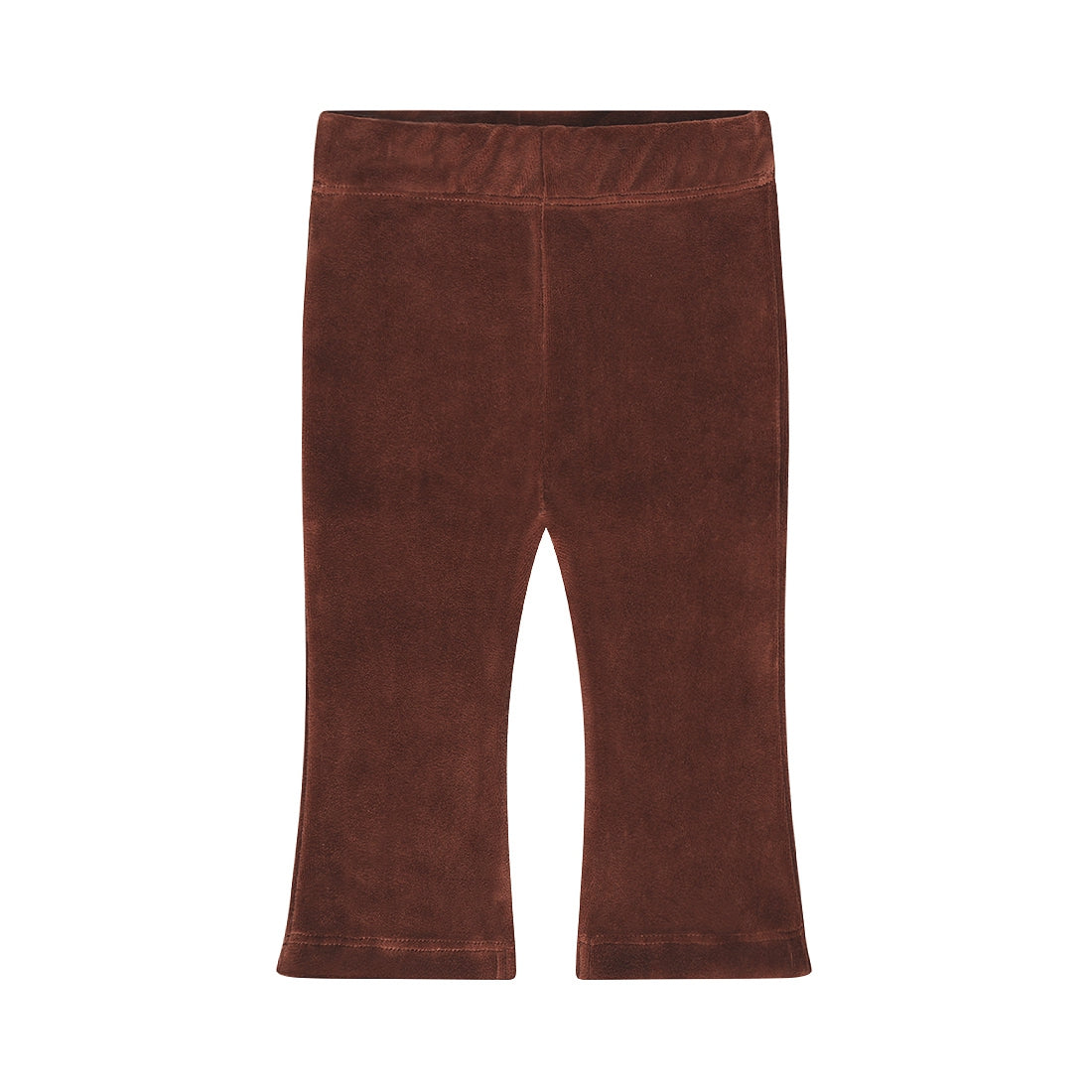 Dirkje bruine flared broek
