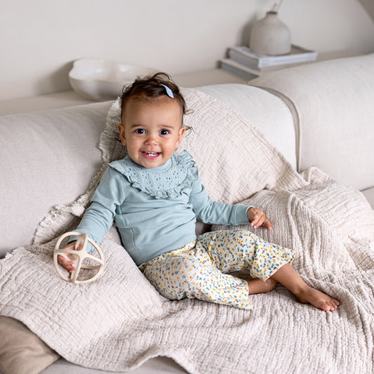 Dirkje meisjes flower broek