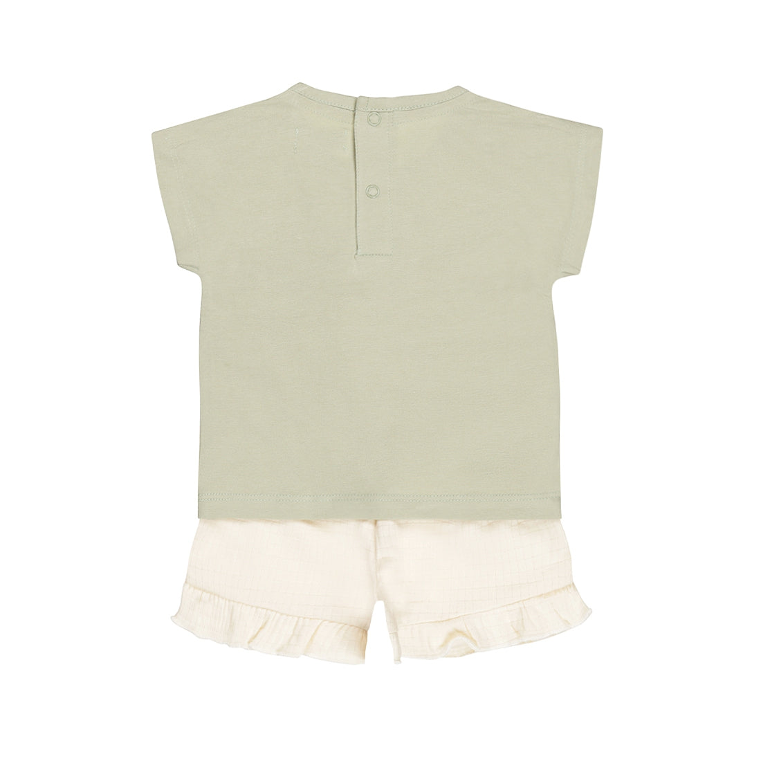 Dirkje grow with the flow baby set - korte broek en t-shirt