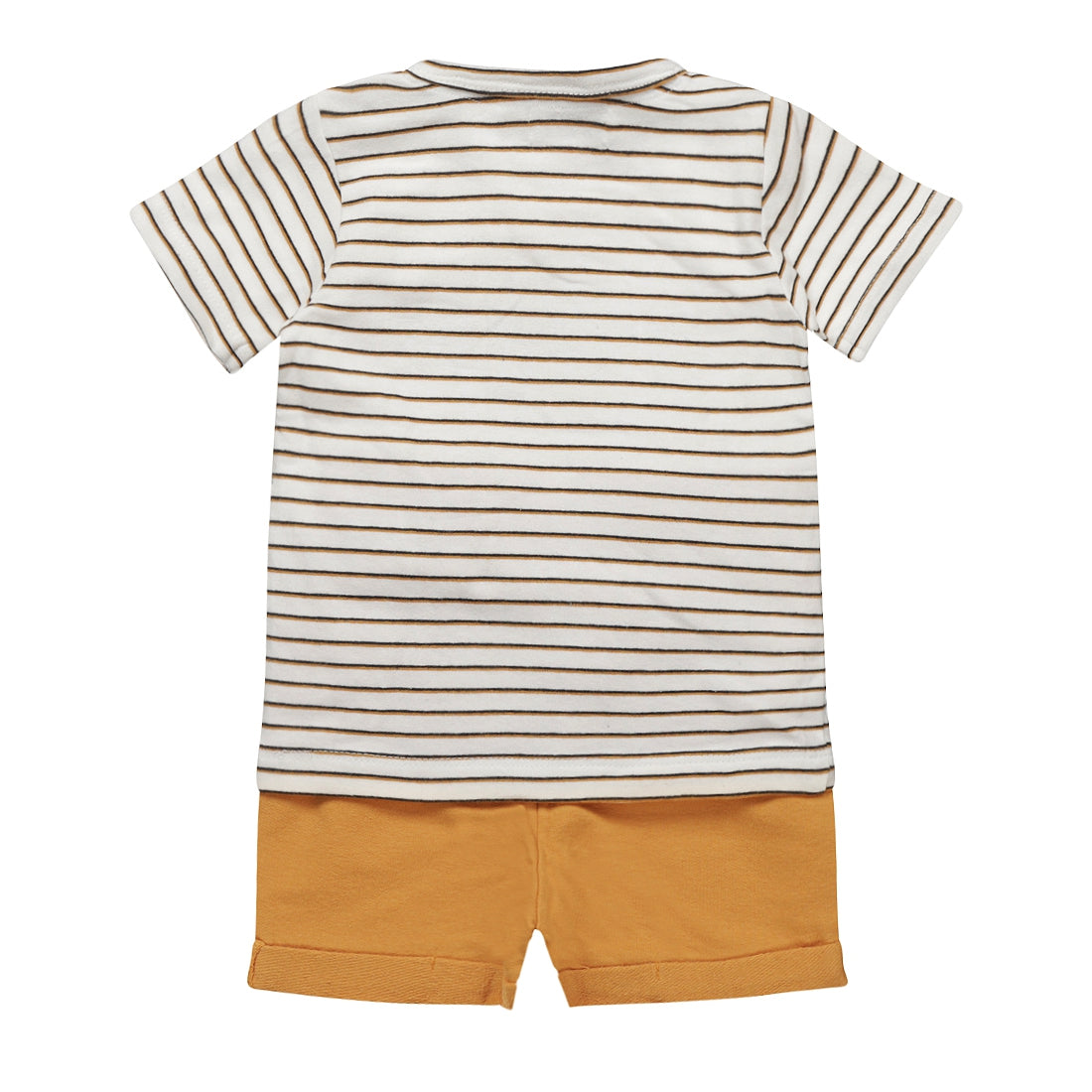 Dirkje jungle friends baby set - t-shirt en korte broek