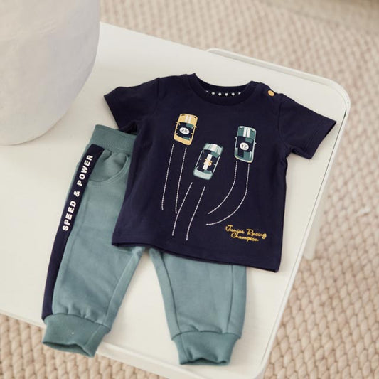 Dirkje junior racing champion babt set - t-shirt en broek