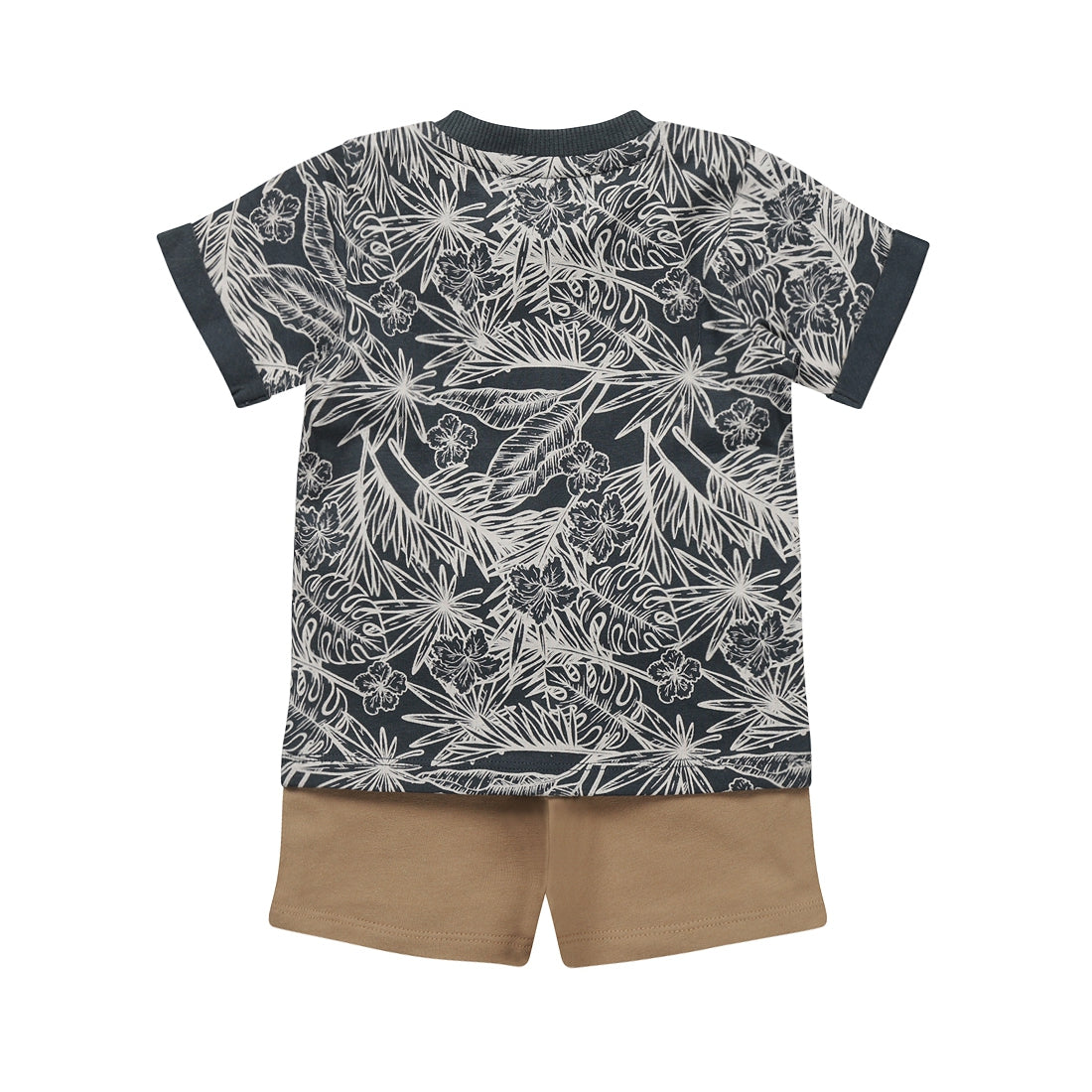 Dirkje surf vibes baby set - t-shirt en korte broek