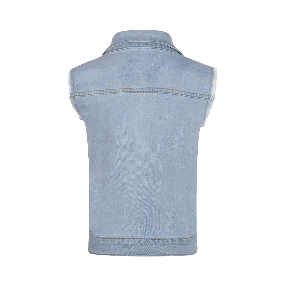 Koko Noko meisjes spijkerjas mouwloos