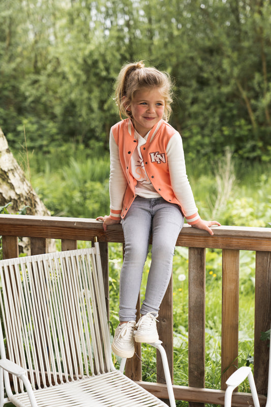 Koko Noko coral pink vest