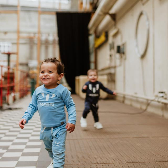 Messi t-shirt licht blauw