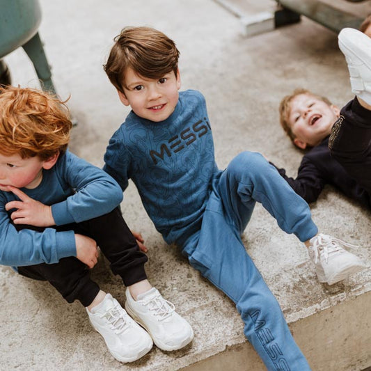 Messi teal green lange broek