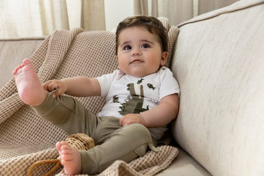 Dirkje krokodil baby set – t-shirt en broekje