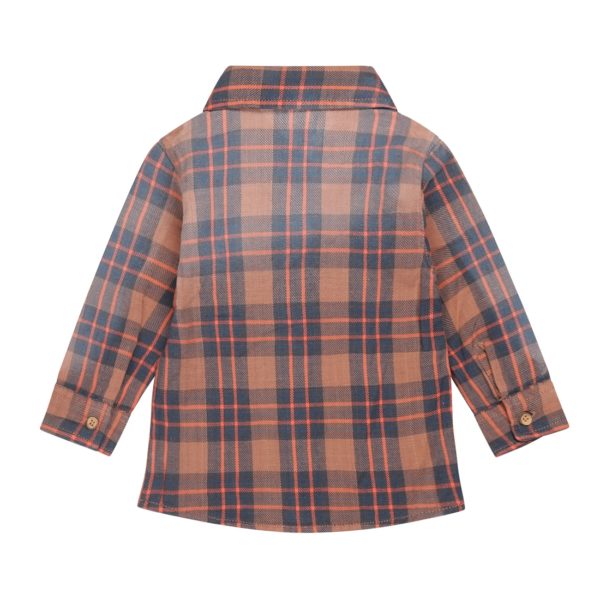 Dirkje jongens ruitjes blouse