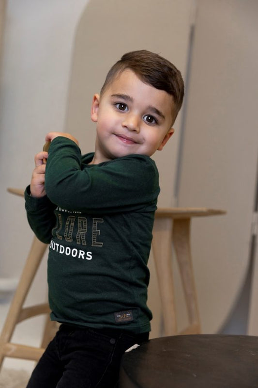 Dirkje explore green t-shirt