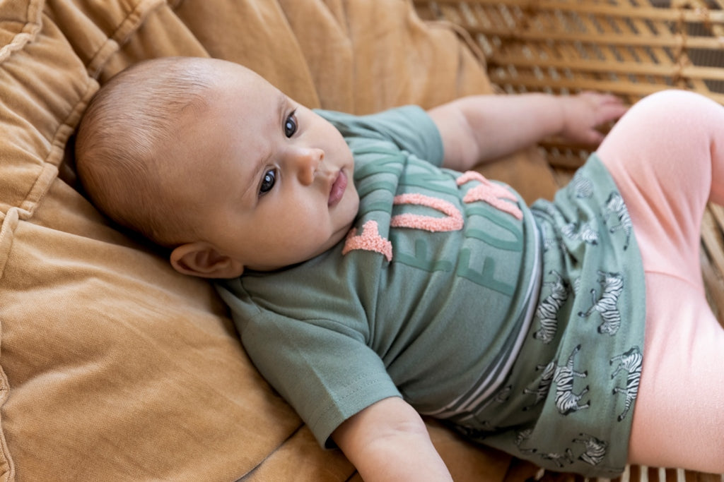 Dirkje fun baby set – jurkje met roze legging