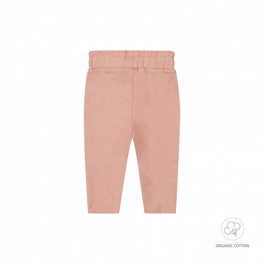 Dirkje strikjes baby broek dusty pink