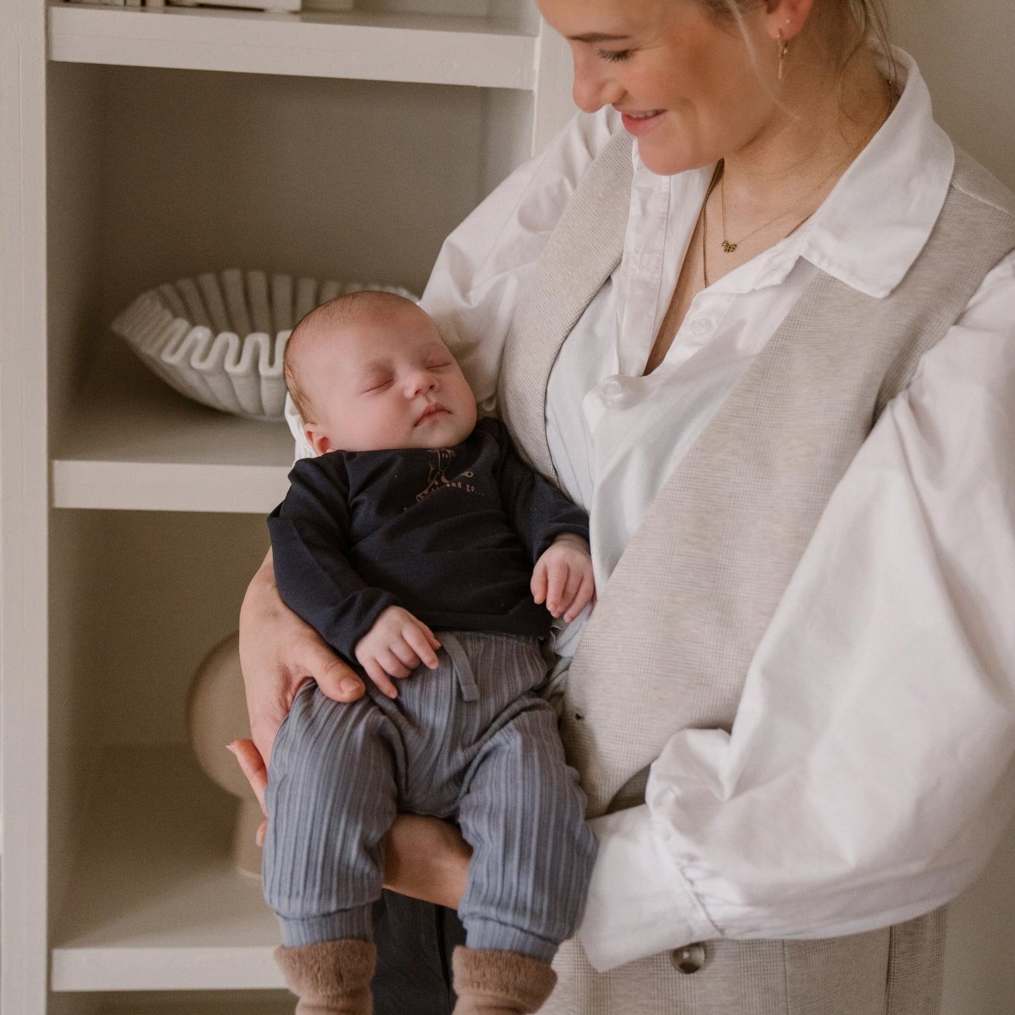 Dirkje stand and go baby shirt