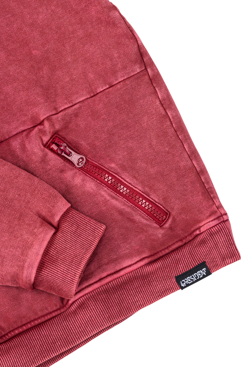 4President Jongens Sweater Nick - Rood — detailfoto 4