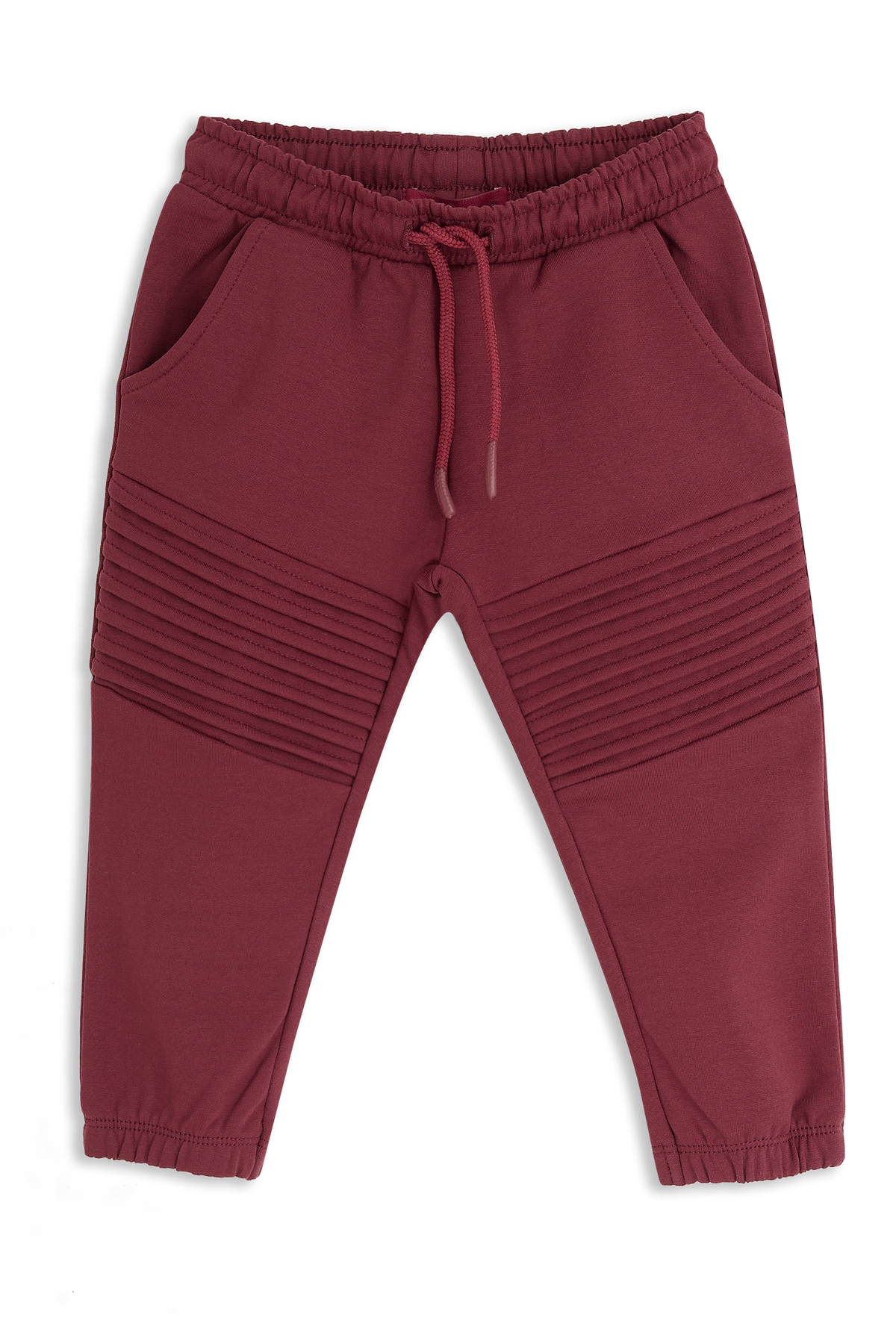 4President Jongens Joggingbroek Garrison - Bordeauxrood — detailfoto 2
