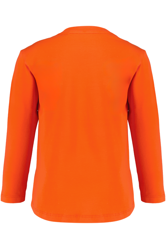 4President Jongens Longsleeve Kilian - Tangerine Tango — detailfoto 2