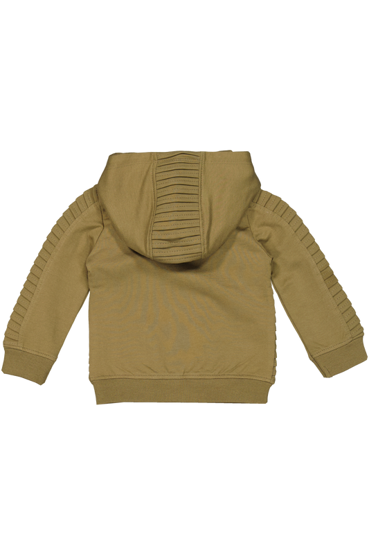 4President Jongens Vest met capuchon Joep - Beech — detailfoto 2