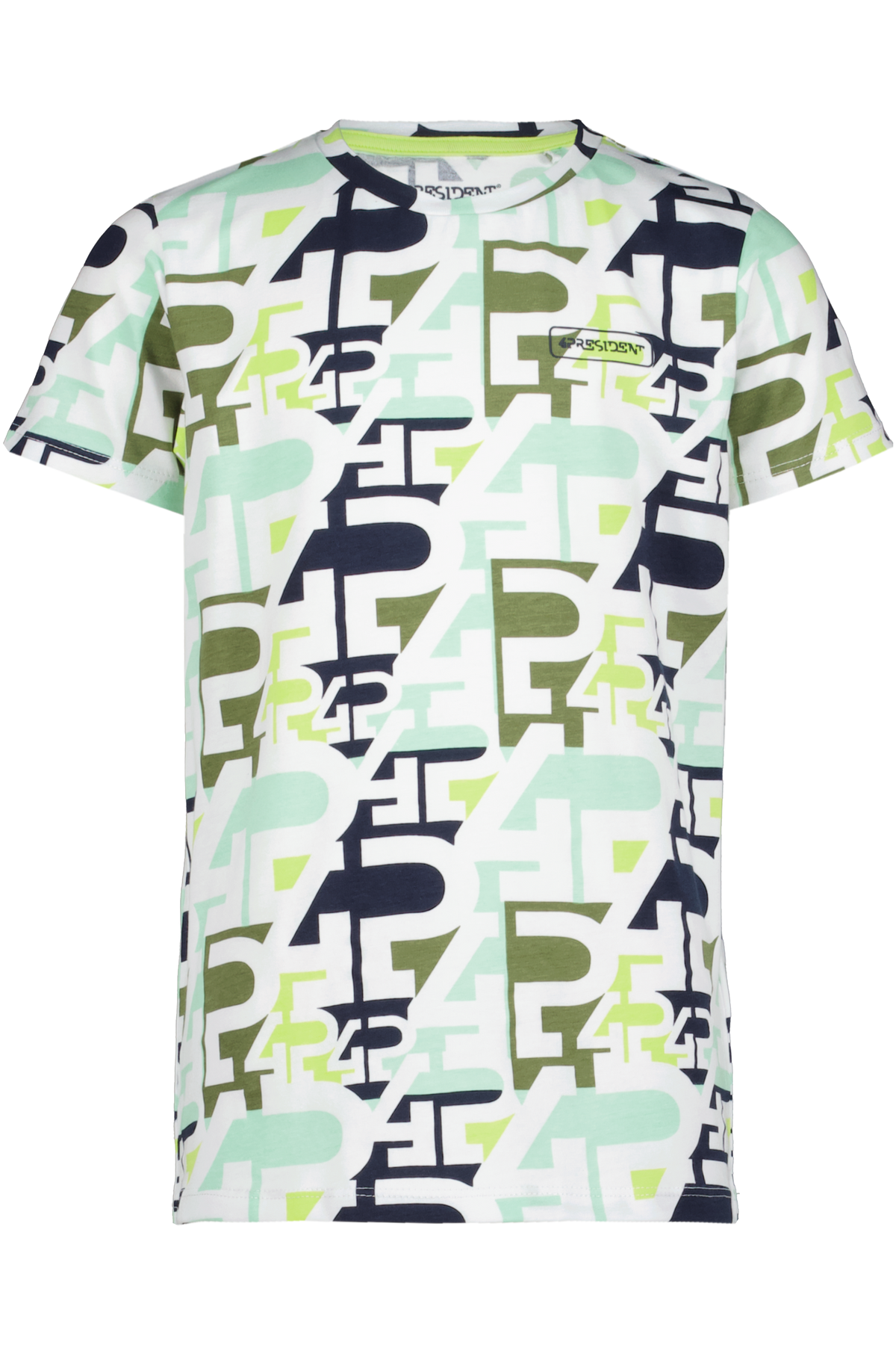 4President Jongens T-shirt - Logo AOP