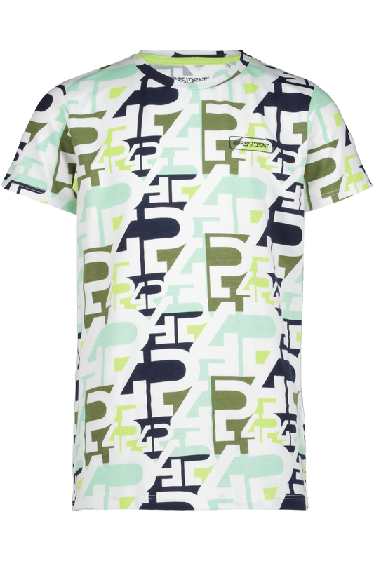 4President Jongens T-shirt - Logo AOP