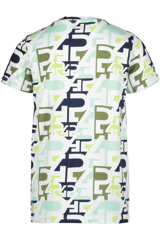 4President Jongens T-shirt - Logo AOP — detailfoto 2