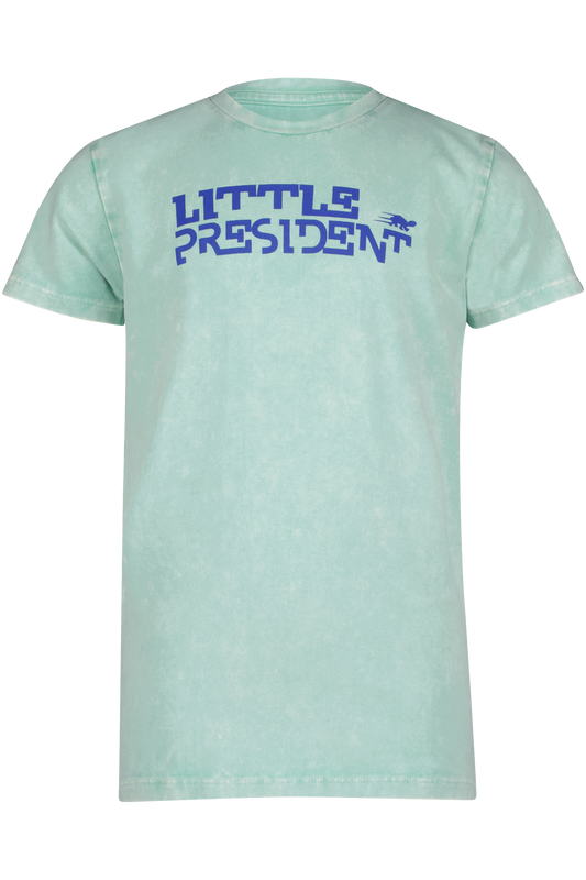 4President T-shirt - Neon Pastel Green