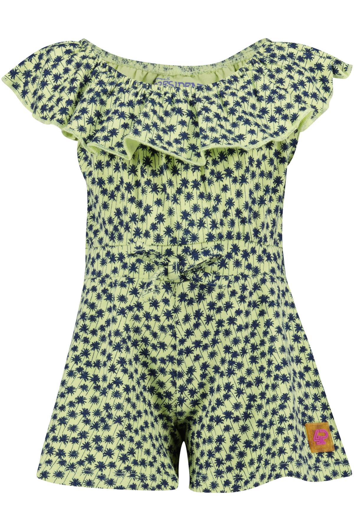 4President Meisjes Jurk - Lettuce AOP