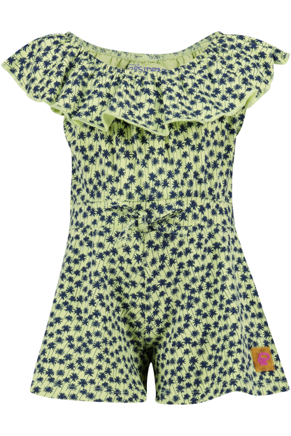 4President Meisjes Jurk - Lettuce AOP