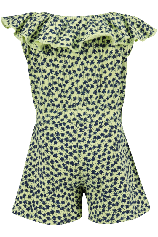 4President Meisjes Jurk - Lettuce AOP — detailfoto 2