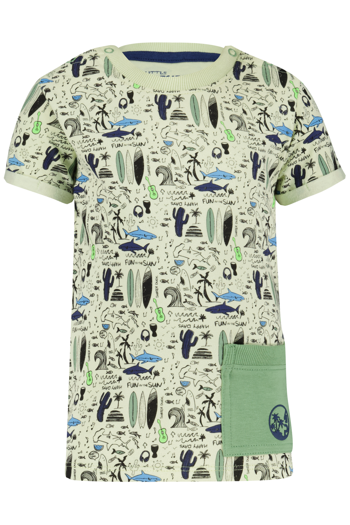 4President T-shirt - Surf AOP