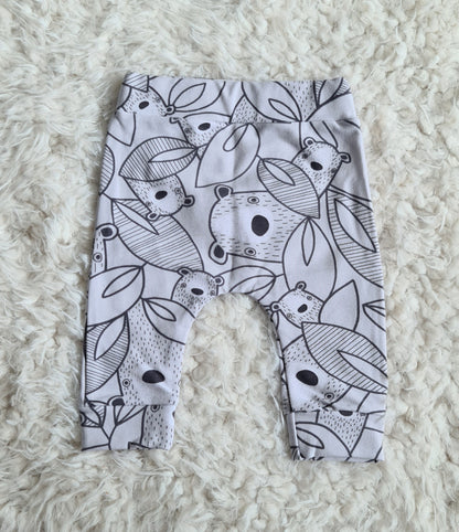 Little Jay broek animal collection - Beertjes grijs - Broekje