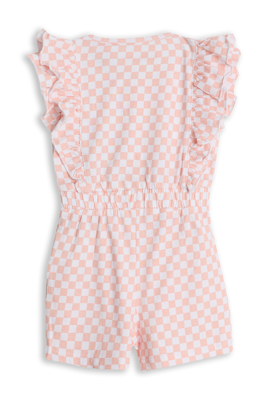 4President playsuit meisjes Powder pink — detailfoto 3