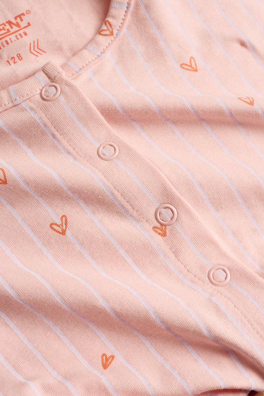 4President playsuit meisjes Powder pink