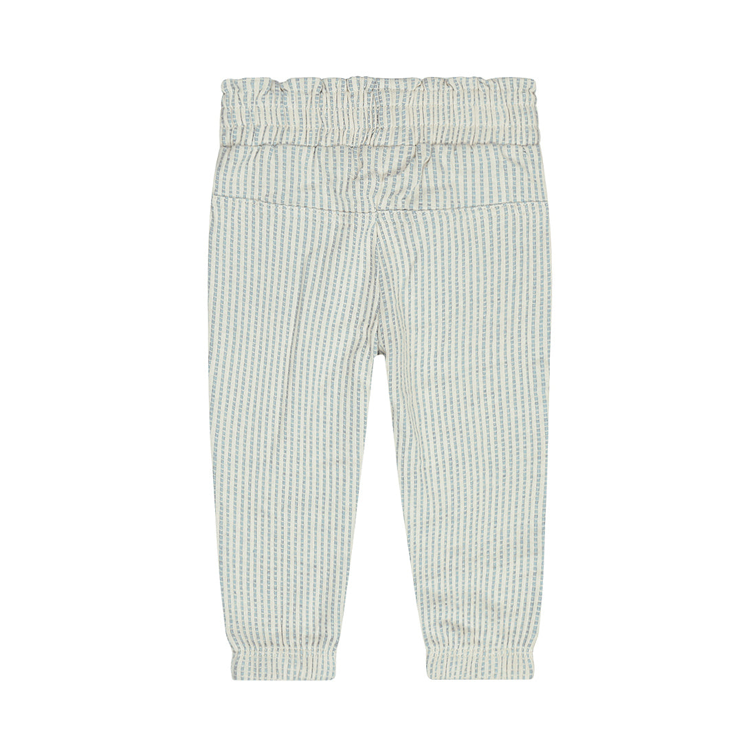 Dirkje Blue Cotton Broek — detailfoto 2
