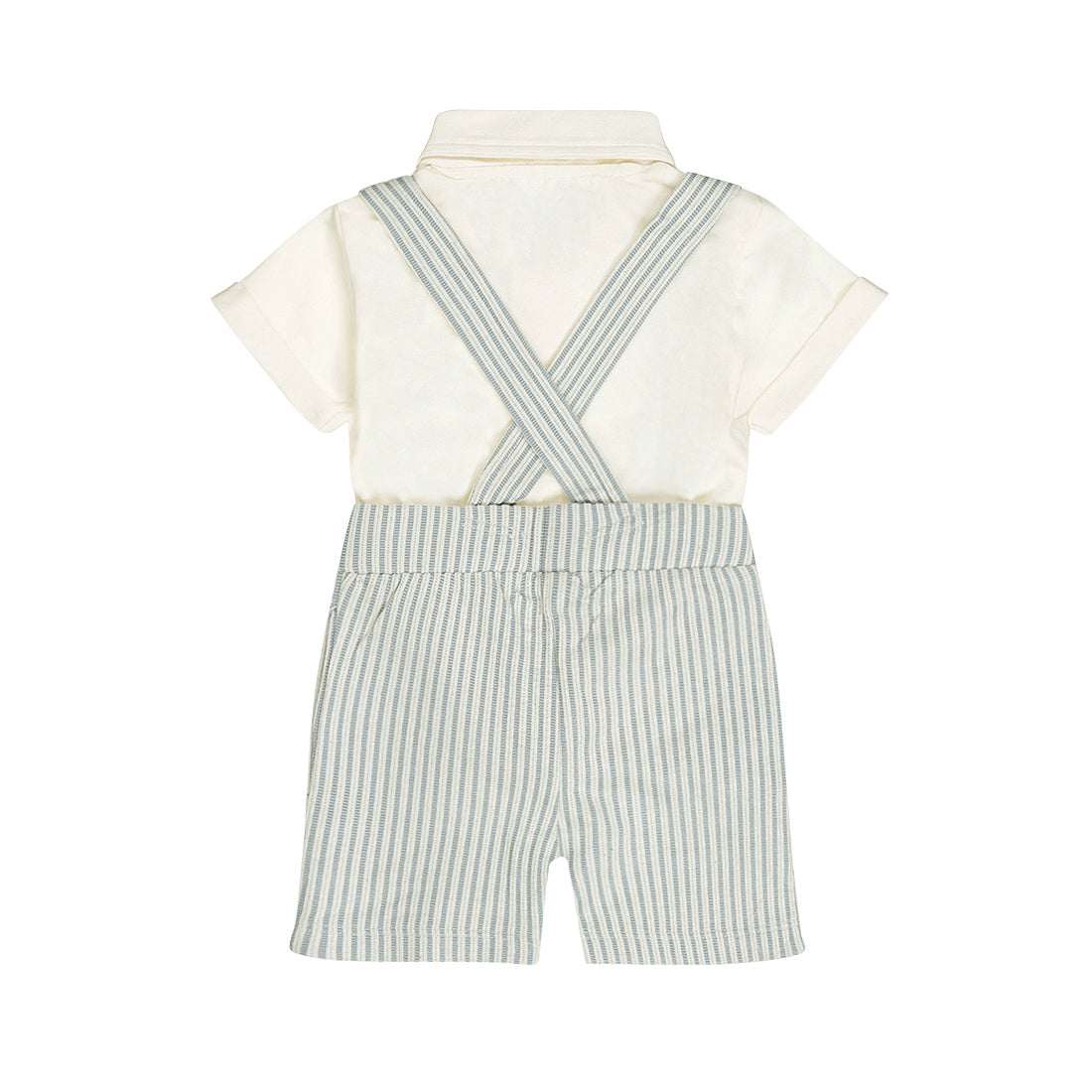 Dirkje Blue Polo Set — detailfoto 2