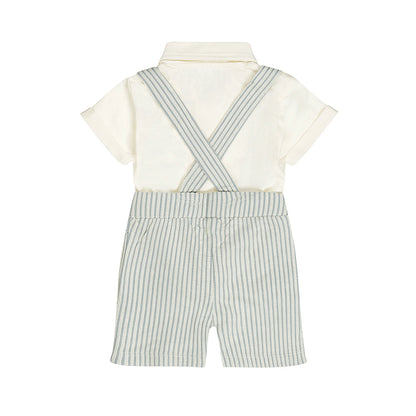 Dirkje Blue Polo Set — detailfoto 2