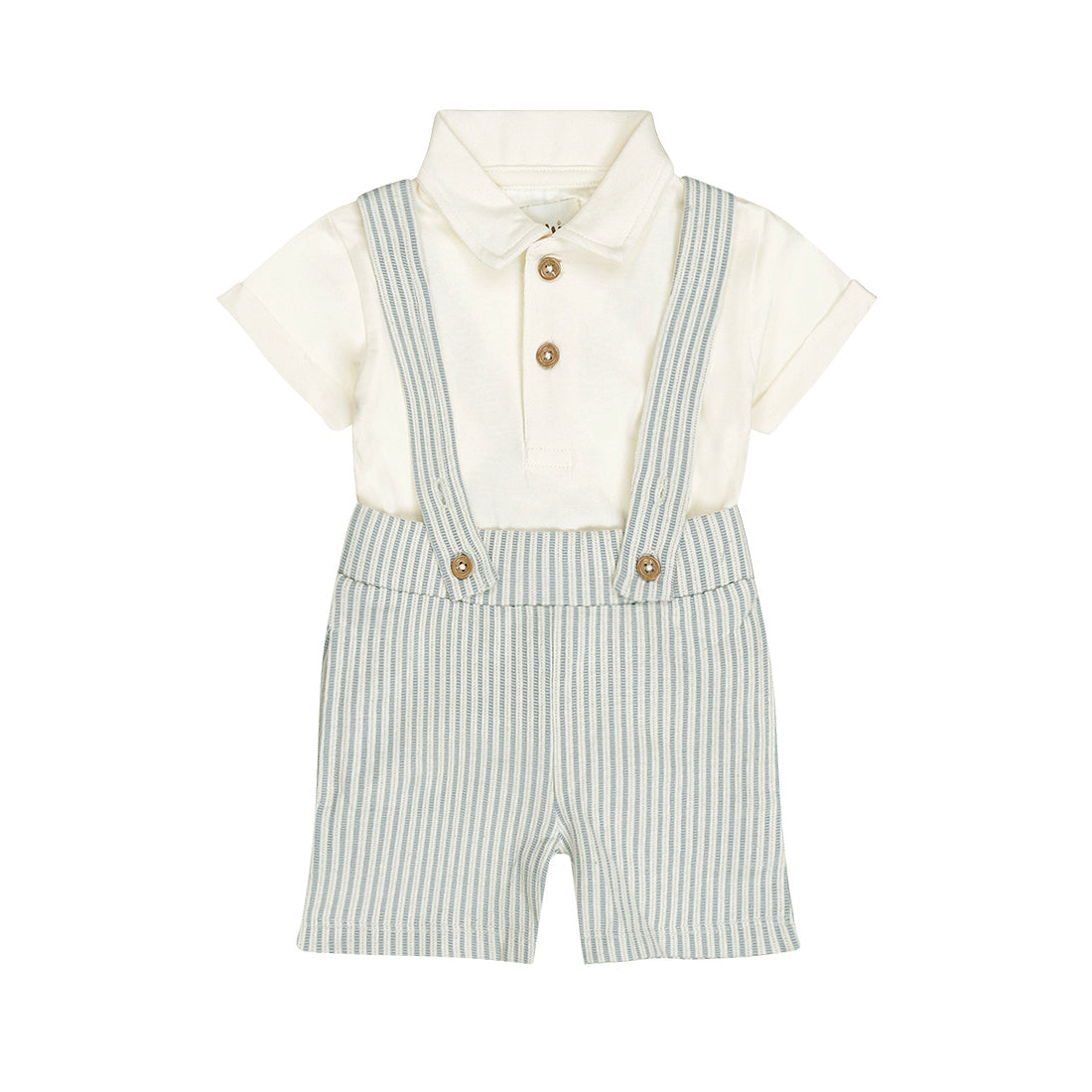 Dirkje Blue Polo Set
