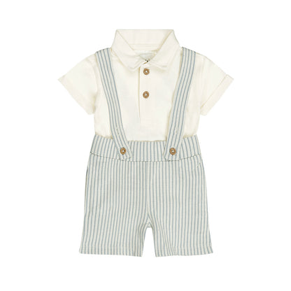 Dirkje Blue Polo Set