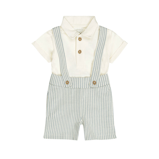 Dirkje Blue Polo Set