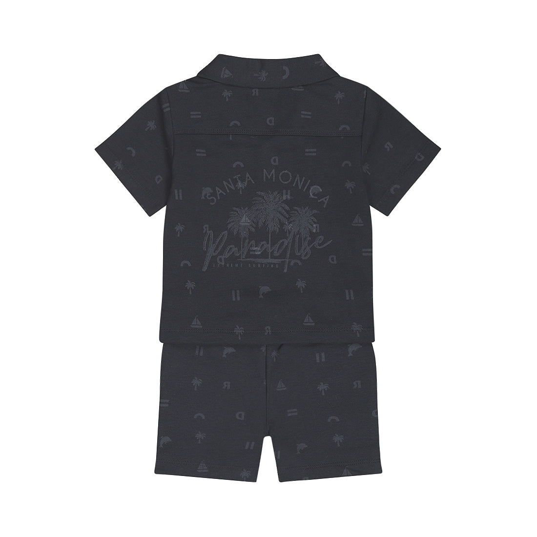 Dirkje Navy Jogging Set — detailfoto 2