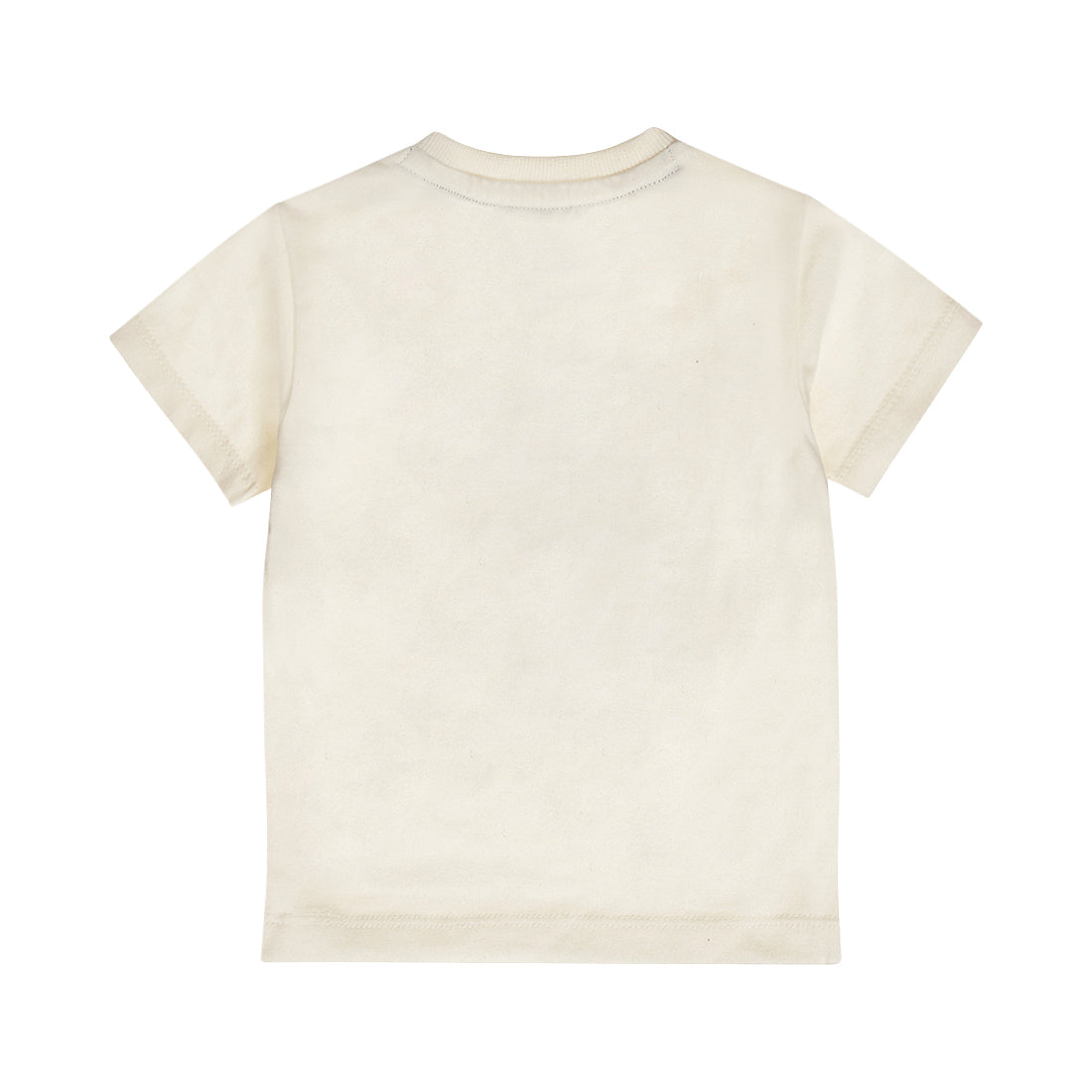 Dirkje Off White Cotton T-Shirt — detailfoto 2