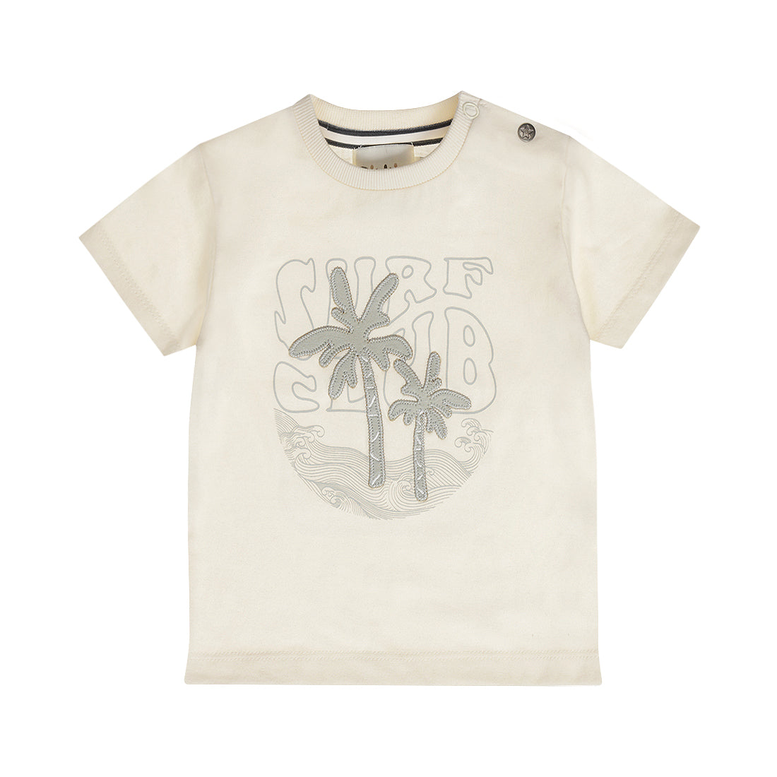 Dirkje Off White Cotton T-Shirt