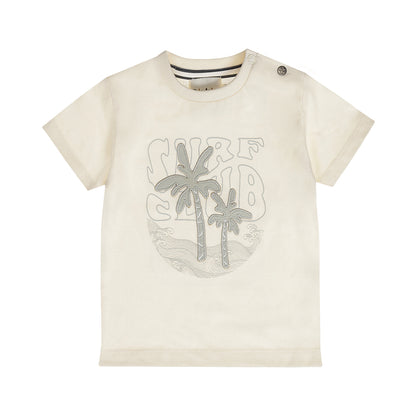 Dirkje Off White Cotton T-Shirt